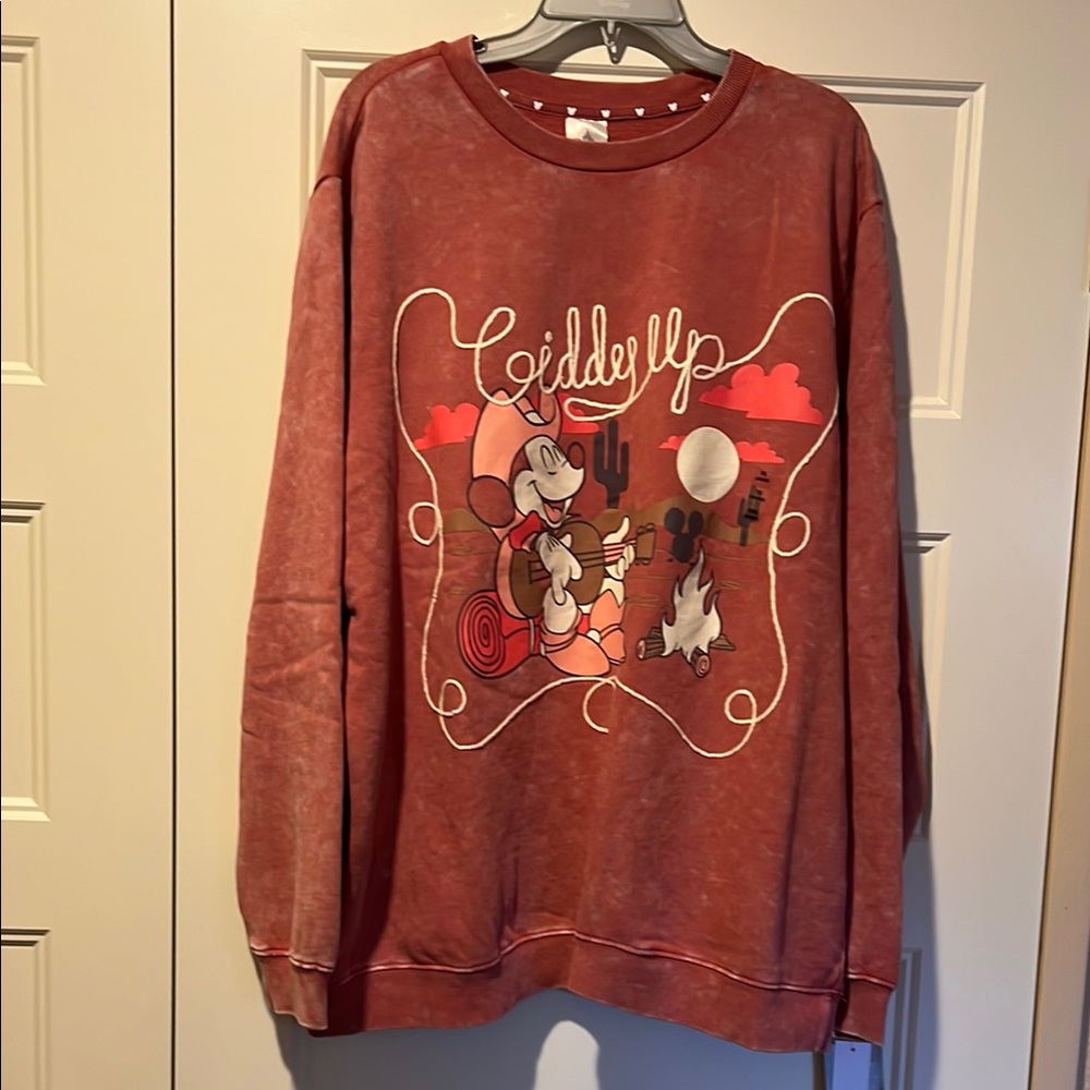 Disney Mickey Mouse Giddy Up Women’s Sweatshirt